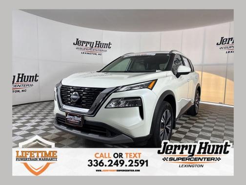White 2023 Nissan Rogue SV