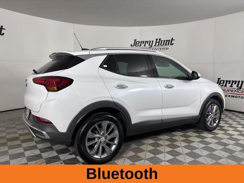 White Frost Tri-Coat 2023 Buick Encore GX Essence