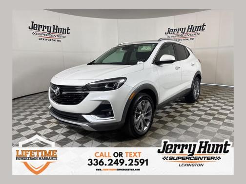 White Frost Tri-Coat 2023 Buick Encore GX Essence