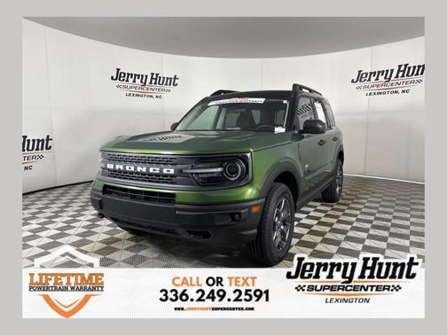 Green Metallic 2024 Ford Bronco Sport Badlands