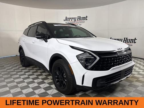 Glacier White Pearl 2025 Kia Sportage X-Pro Prestige