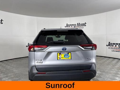 Silver Sky Metallic 2024 Toyota RAV4 Hybrid XLE