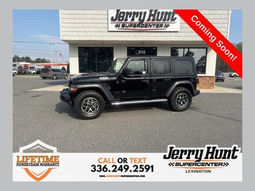 Black Clearcoat 2023 Jeep Wrangler Sport