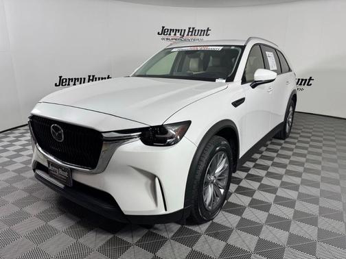 Rhodium White Metallic 2024 Mazda CX-90 Preferred Plus