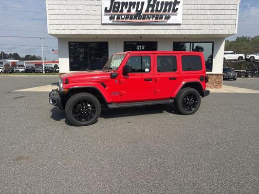 Firecracker Red Clearcoat 2025 Jeep Wrangler 4xe Sahara