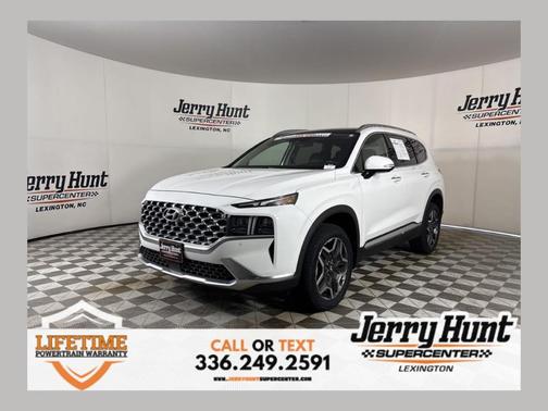 Serenity White Pearl 2023 Hyundai SANTA FE Limited