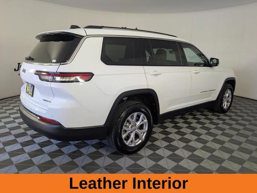 Bright White Clearcoat 2022 Jeep Grand Cherokee L Limited