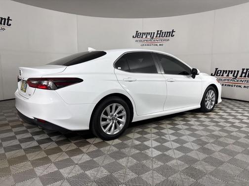 Super White 2021 Toyota Camry LE