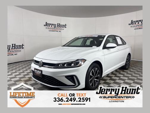 Pure White 2025 Volkswagen Jetta 1.5T S