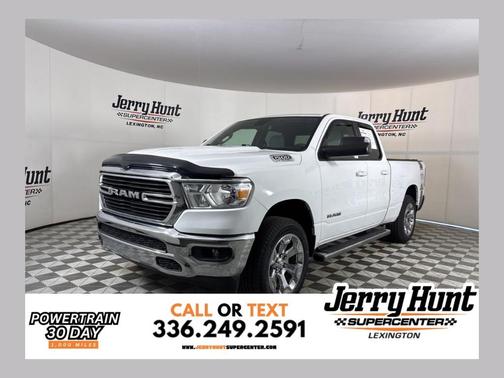 Bright White Clearcoat 2021 RAM 1500 Big Horn