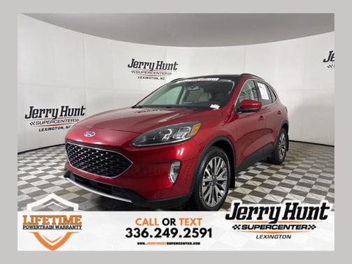Red Metallic 2022 Ford Escape Titanium