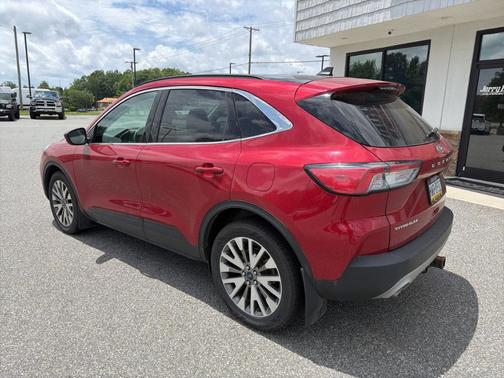 Red Metallic 2022 Ford Escape Titanium