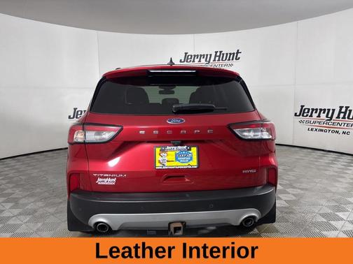 Red Metallic 2022 Ford Escape Titanium