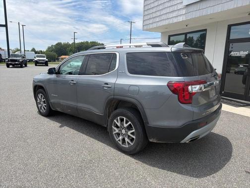 Satin Steel Metallic 2021 GMC Acadia SLT