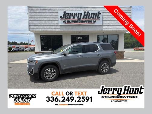 Satin Steel Metallic 2021 GMC Acadia SLT