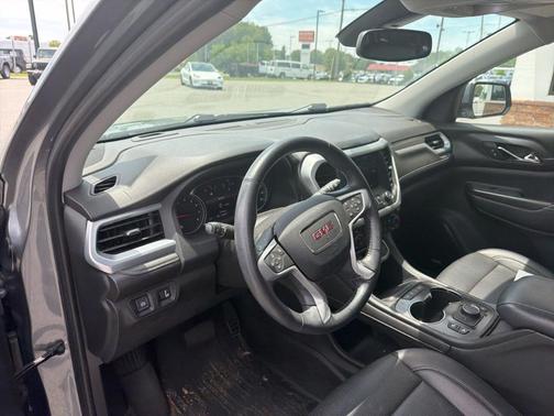 Satin Steel Metallic 2021 GMC Acadia SLT