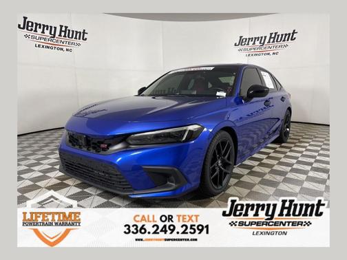 Blue 2022 Honda Civic Si Base