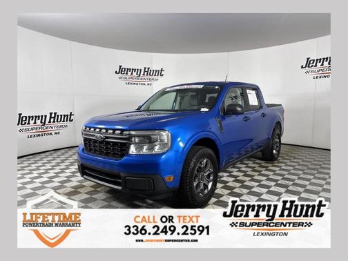 Blue Metallic 2022 Ford Maverick XLT