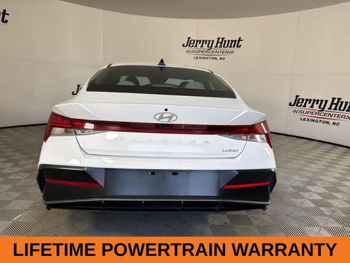 White 2025 Hyundai ELANTRA Limited