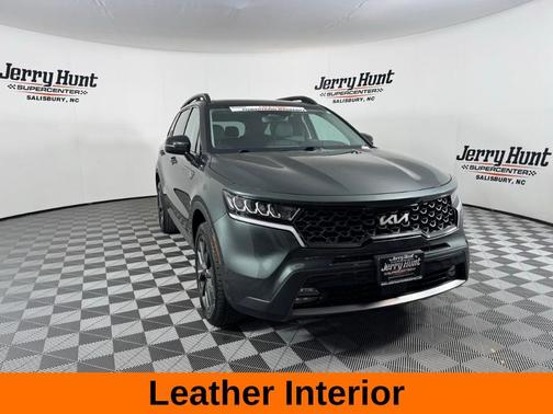 Aruba Green 2023 Kia Sorento X-Line EX