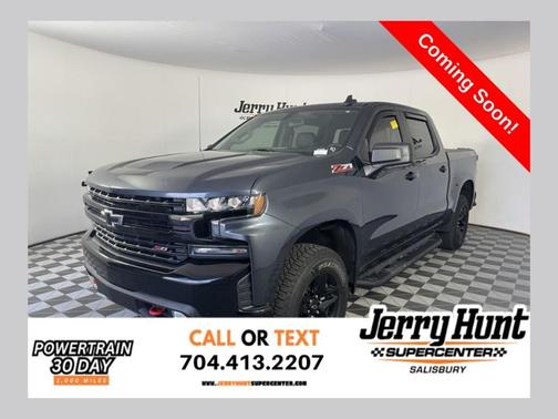 Black 2021 Chevrolet Silverado 1500 LT Trail Boss