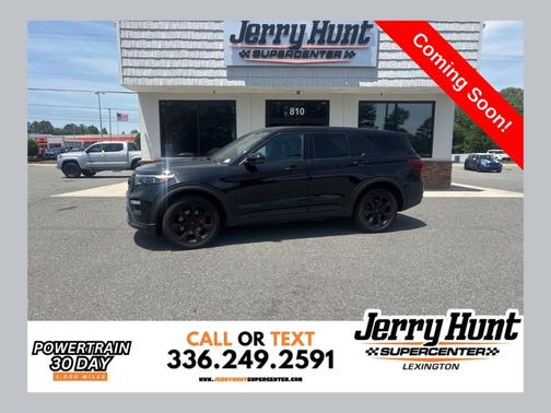 Black Metallic 2021 Ford Explorer ST