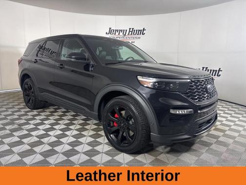 Black Metallic 2021 Ford Explorer ST