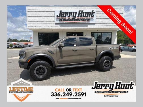 Gray 2025 Ford Ranger Raptor