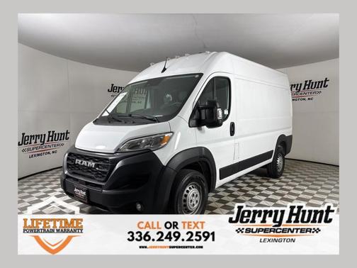 Bright White Clearcoat 2024 RAM ProMaster 2500 High Roof