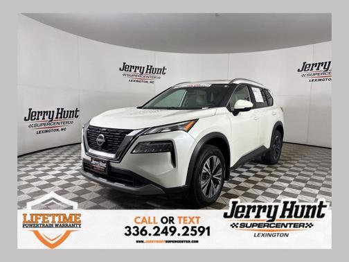 White 2023 Nissan Rogue SV