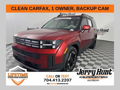 Red 2025 Hyundai SANTA FE SEL