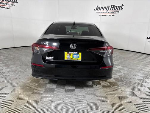 Black 2026 Honda Civic LX