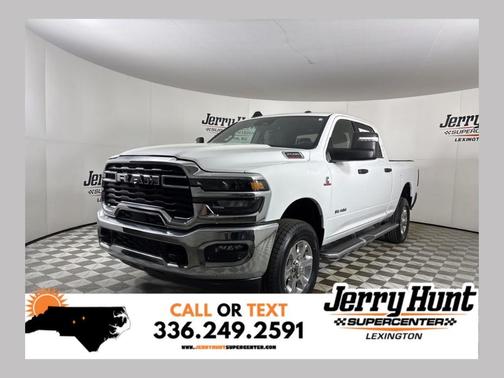 Bright White Clearcoat 2025 RAM 2500 Big Horn