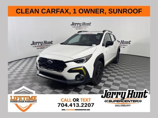 Crystal White Pearl 2024 Subaru Crosstrek Sport