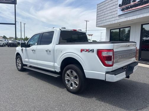 White Metallic 2021 Ford F-150 Platinum