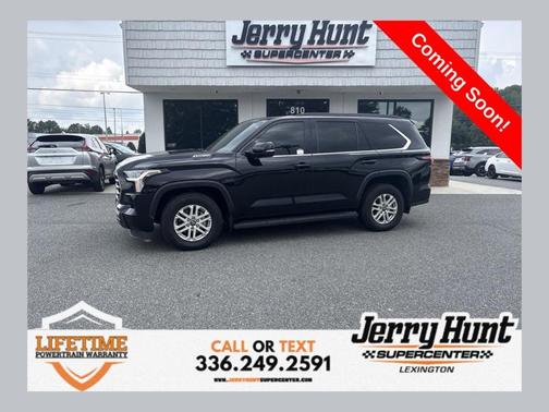 Midnight Black Metallic 2025 Toyota Sequoia SR5