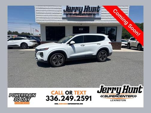 Quartz White 2020 Hyundai SANTA FE 2.0T Limited