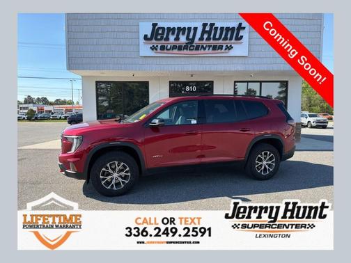 Volcanic Red 2024 GMC Acadia AT4