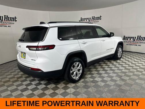 Bright White Clearcoat 2023 Jeep Grand Cherokee L Limited