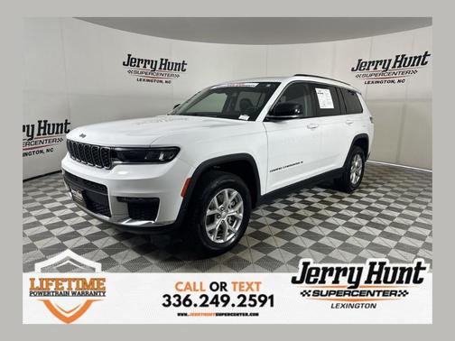 Bright White Clearcoat 2023 Jeep Grand Cherokee L Limited