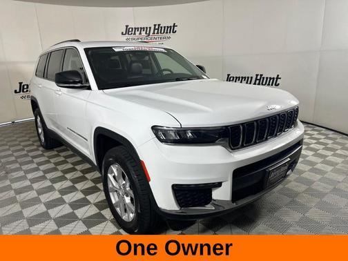Bright White Clearcoat 2023 Jeep Grand Cherokee L Limited