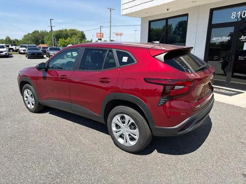 Crimson Metallic 2025 Chevrolet Trax LS