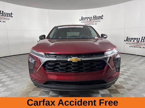 Crimson Metallic 2025 Chevrolet Trax LS