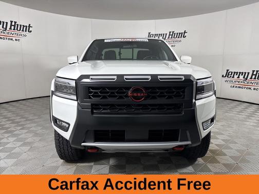 Glacier White 2025 Nissan Frontier PRO-4X