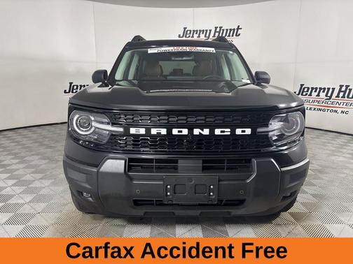 Shadow Black 2025 Ford Bronco Sport Outer Banks