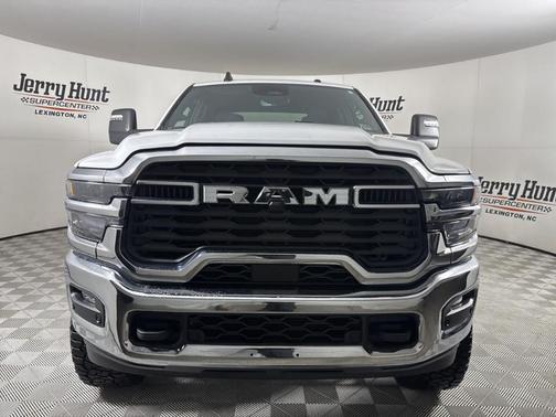 Bright White Clearcoat 2025 RAM 2500 Big Horn