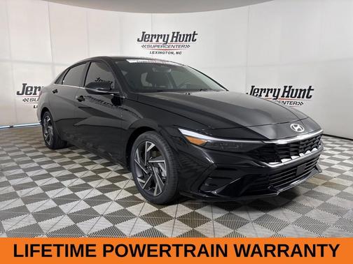 Black 2025 Hyundai ELANTRA Limited