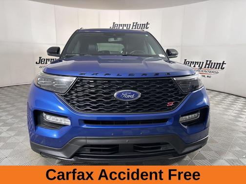 Blue 2020 Ford Explorer ST
