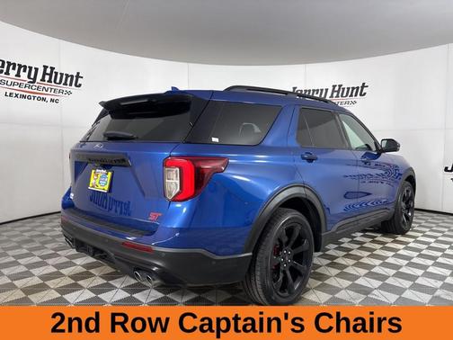 Blue 2020 Ford Explorer ST