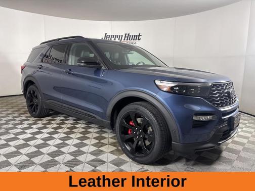 Blue Metallic 2020 Ford Explorer ST